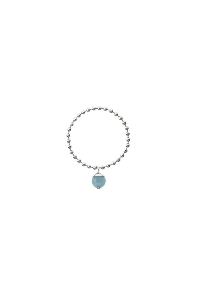 Celestial Blue Pendant Ring