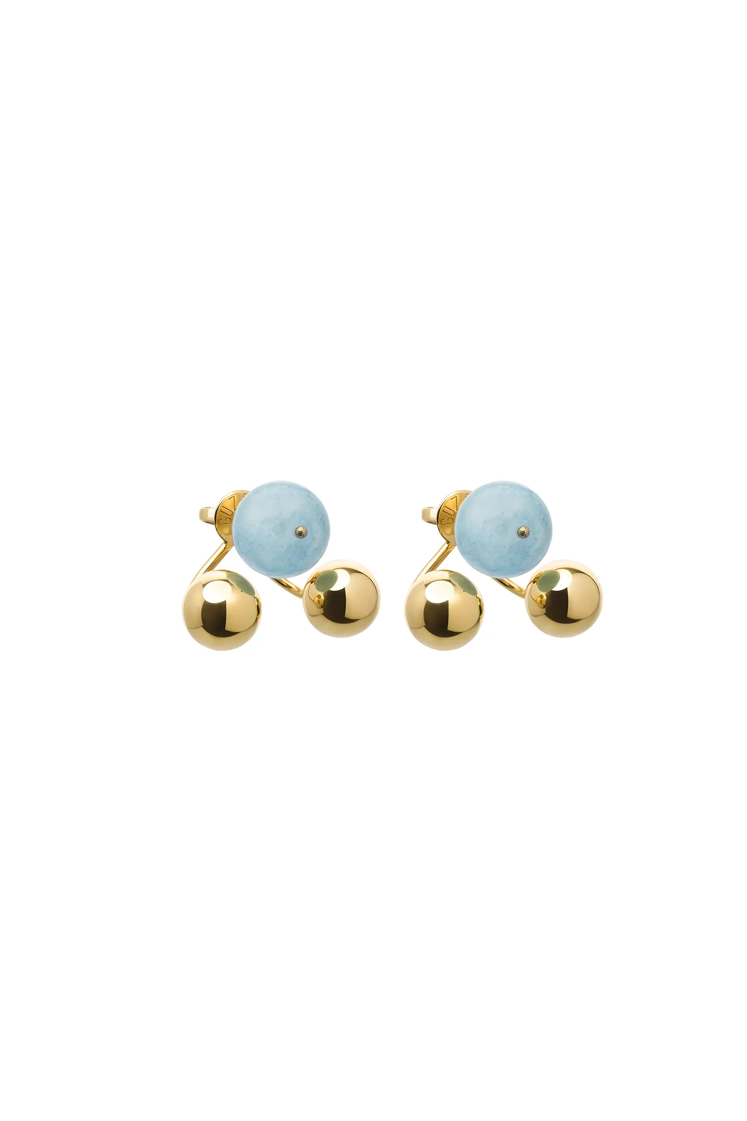 Earrings Trio Celestial Blue Earrings with timeless design by Guzema