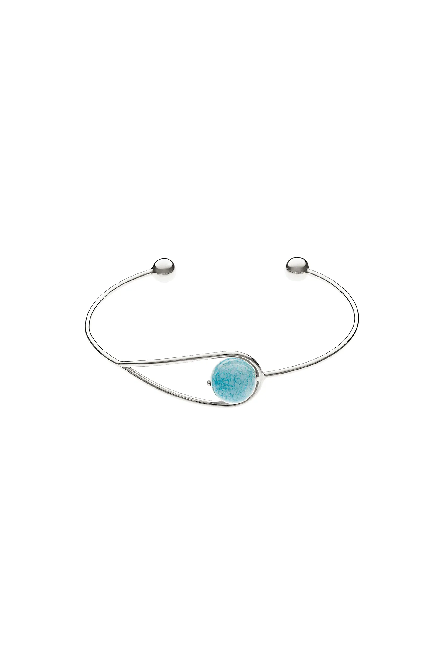 Bracelets Celestial Blue Bracelet, white gold with modern elegance