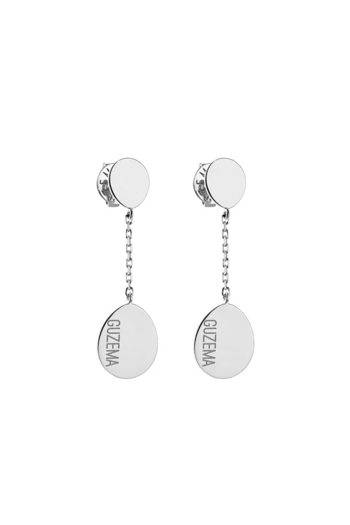 Flat Drop Earrings