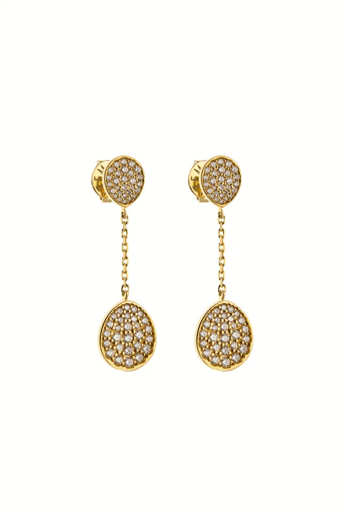Flat Drop Earrings