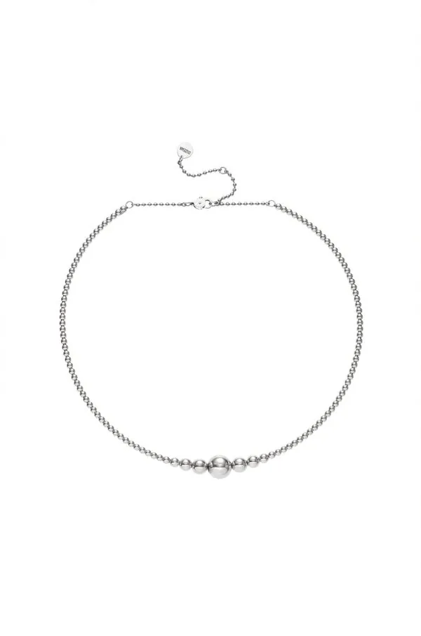 Necklaces Bead Necklace, white gold with fast delivery from Guzema