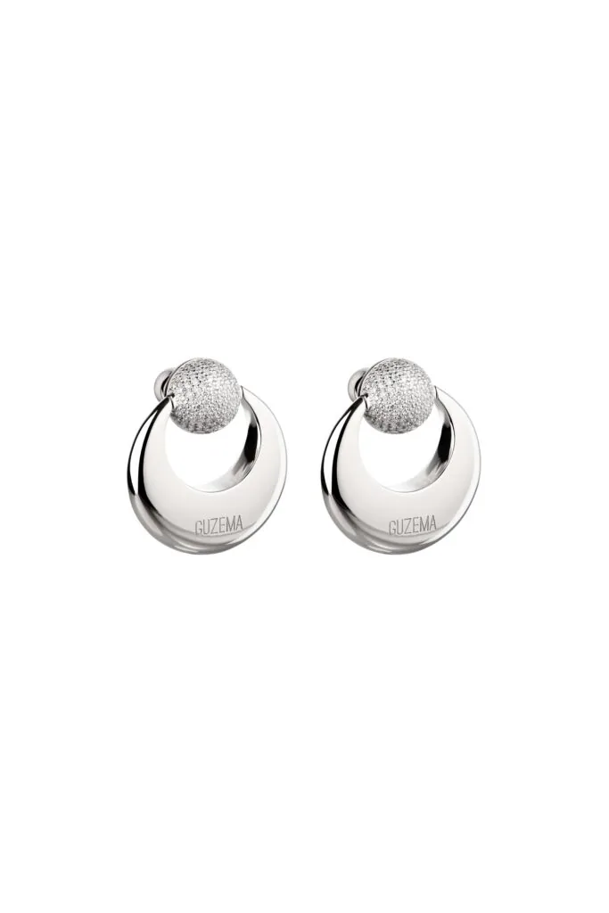 Moon and Sun Stud Earrings