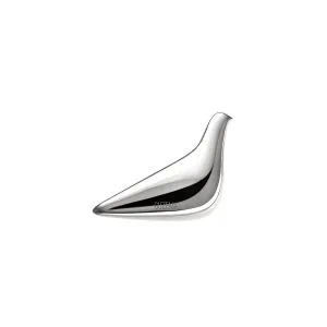 Bird Girl Brooch, white gold