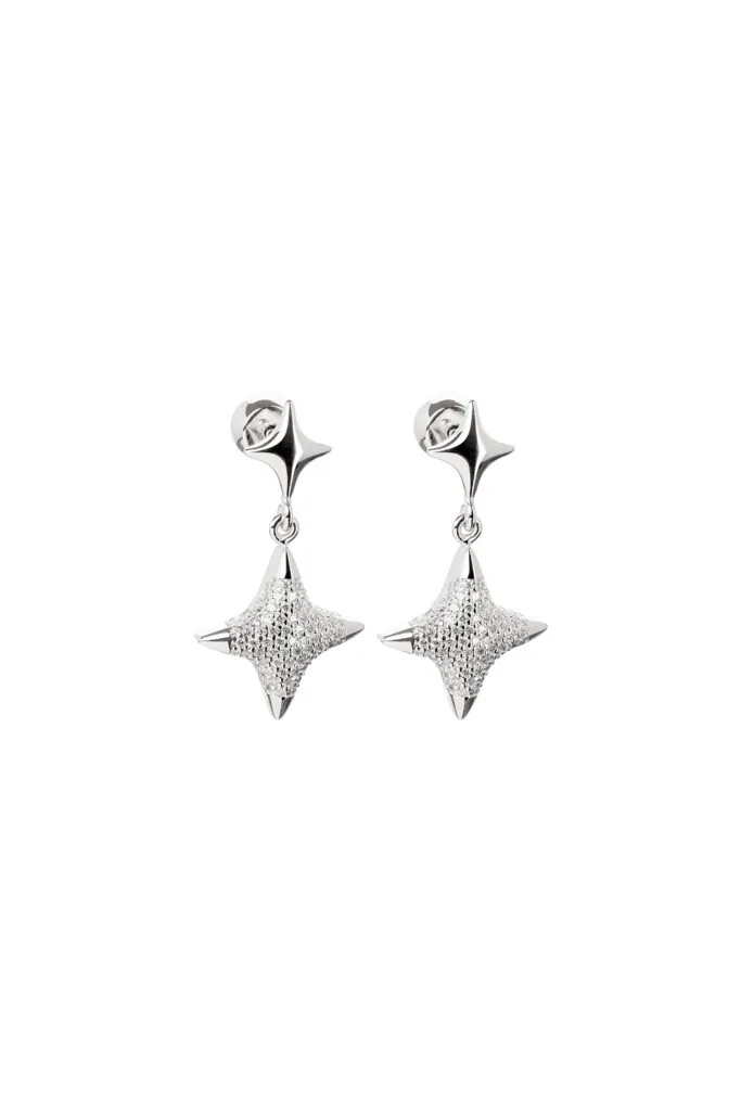 Star Drop Earrings