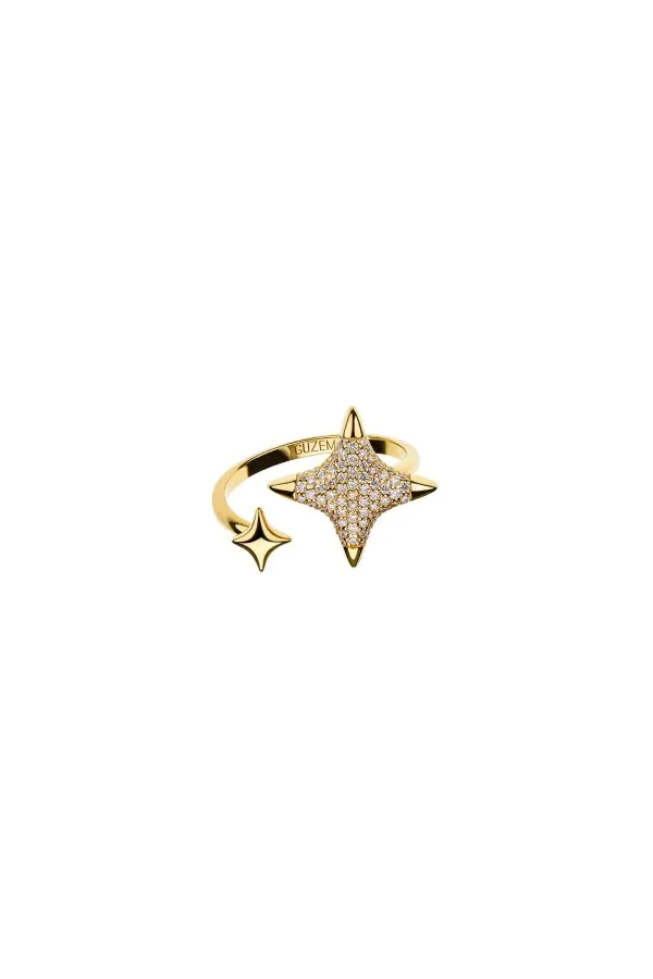 Rings Star Ring, diamonds, yellow gold available online with expert craftsmanship