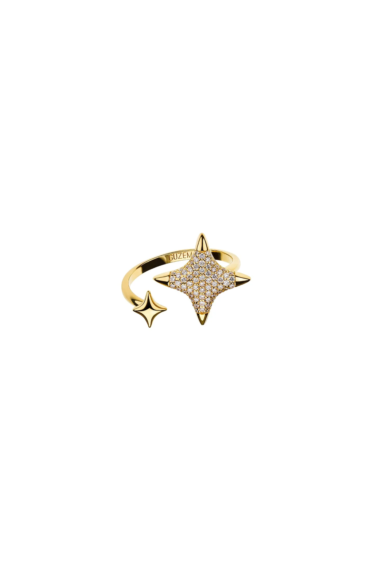 Rings Star Ring, diamonds, yellow gold available online with expert craftsmanship