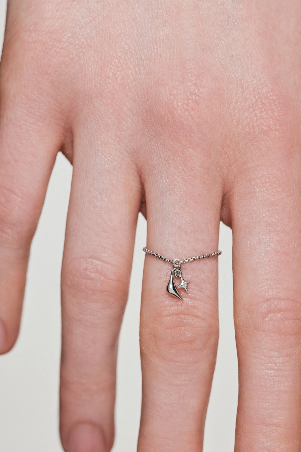 Rings Bird Girl Charm Ring, white gold available online with expert craftsmanship