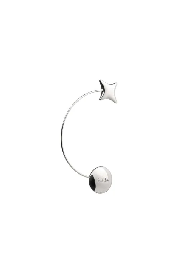 Brooches Star Brooch, white gold for a sophisticated look