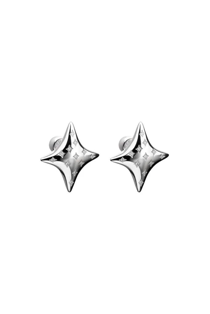 Cluster Star Stud Earrings