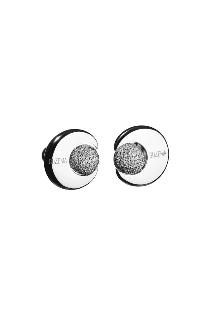 Moon and Sun Stud Earrings