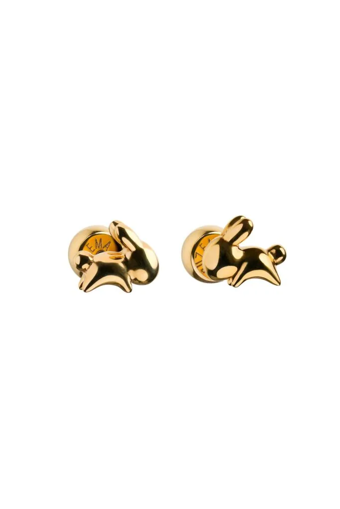 Rabbit Stud Earrings