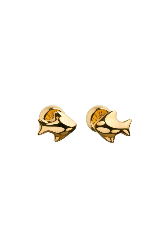 Fish Stud Earrings