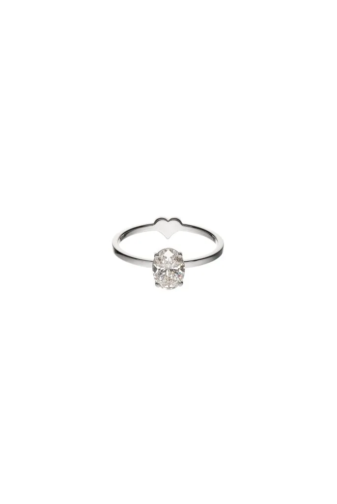 Oval Diamond Ring