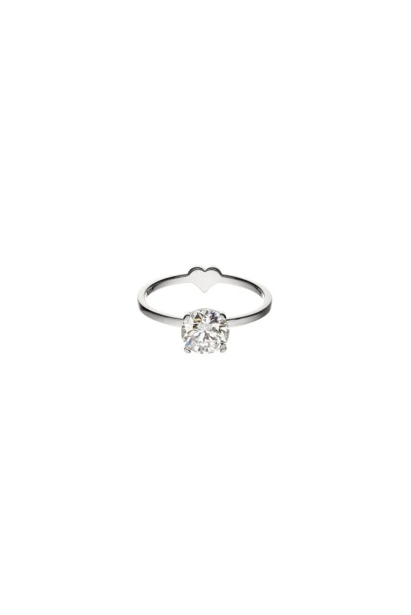 Rings Round Diamond Ring, 1 ct diamond, white gold with modern design available now