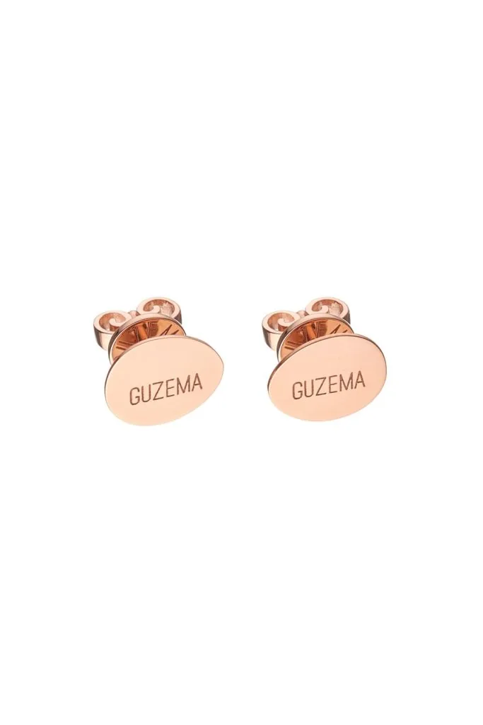 Flat Stud Earrings