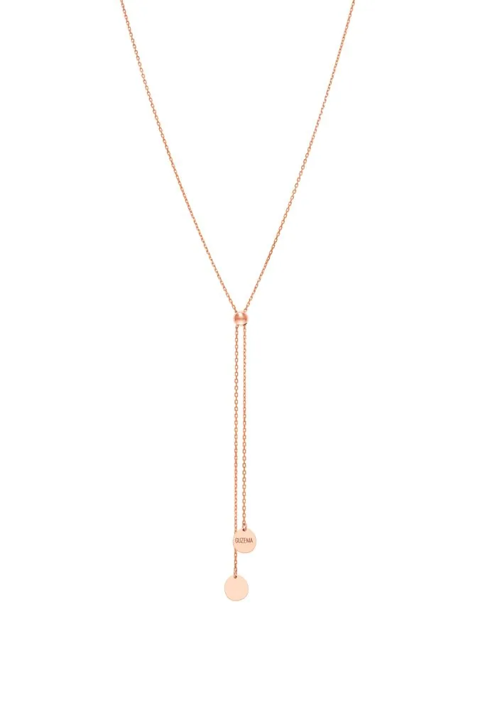Flat Tie Necklace