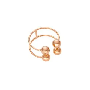 Tetra Orb Ring, rose gold