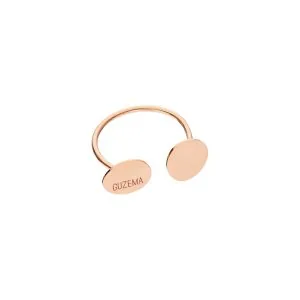 Duo Flat Ring, rose gold