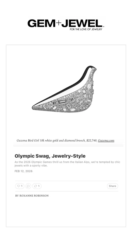 Olympic Swag, Jewelry-Style