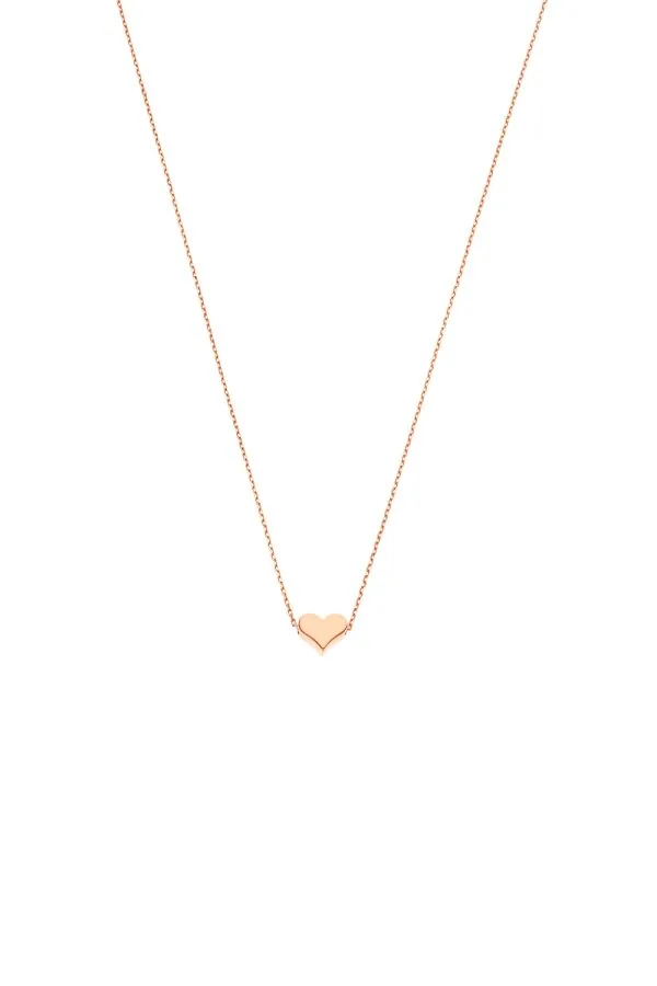 Exclusive Necklaces Heart Necklace, rose gold from Guzema