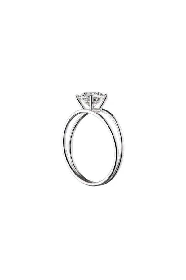 Rings Engagement Ring, 1ct diamond, white gold with modern design available now