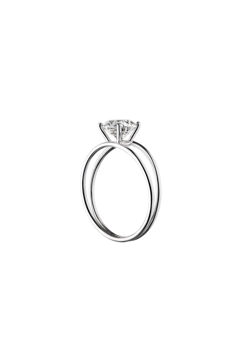 Rings Engagement Ring, 1ct diamond, white gold with modern design available now