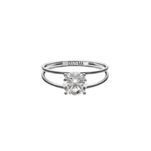 Engagement Ring, 1ct diamond, white gold